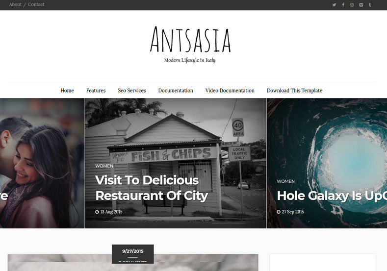 Antsasia-Blogger-Template