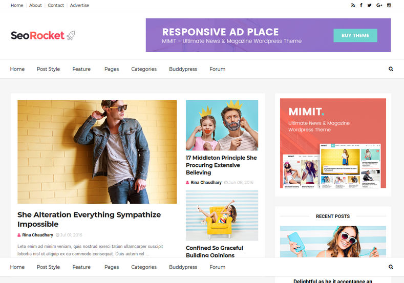 Seo-Rocket-Blogger-Template